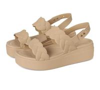 Crocs Donna Brooklyn Woven Upper LW Sandalo, Chai, 38/39 EU