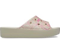 Crocs Donna Classic Platform Flip W Infradito, Bone/Multi, 39/40 EU