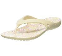 Crocs Donna Kadee II Graphic Flip W Infradito, Winter White/Multi, 42/43 EU