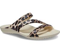 Crocs Donna Kadee II Graphic Sandal W Sandalo, Winter White/Multi, 34/35 EU