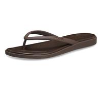 Crocs Donna Miami Matte Round Toe Flip Tongues, Caffè, 34 EU