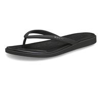 Crocs Donna Miami Matte Round Toe Flip Tongues, Nero, 37 EU