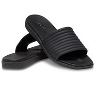 Crocs Donna Miami Slide Ciabatta, Black, 42/43 EU