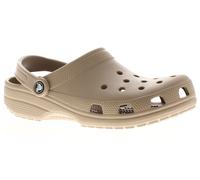 Crocs Donna Zoccoli Sandali Classic Senza Lacci Marrone Chiaro Taglia UK