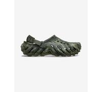 Crocs Echo Marbled - Zoccoli unisex per adulti, Oliva polverosa/Multicolore, 45-46 EU