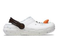 Crocs Calzatura aperta 'Frozen Olaf Classic' blu chiaro / cioccolato / arancione / bianco, Taglia 24-25