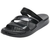 Crocs Getaway Patent Strappy, Infradito Donna, Nero, 41/42 EU
