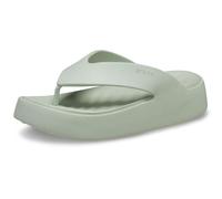 Crocs Getaway Platform Flip, Infradito Donna, Verde (Plaster), 42/43 EU