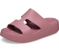 Crocs Getaway Platform H-Strap, Sandali Donna, Cassis, 34/35 EU