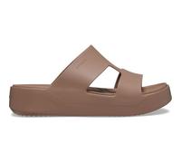 Crocs Getaway Platform H-Strap, Sandali Donna, Marrone (Latte), 34/35 EU