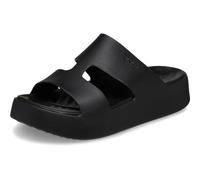 Crocs Getaway Platform H-Strap, Sandali Donna, Nero, 41/42 EU