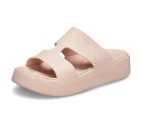 Crocs Getaway - Sandali da donna, con parte superiore a forma di H, Quarzo, 34 EU
