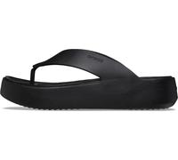 Crocs Getaway Platform Patent Flip, Infradito Donna, Nero, 39/40 EU
