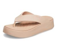 Crocs Getaway Platform Patent Flip, Infradito Donna, Rosa Caramello, 36/37 EU