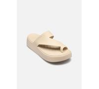 Crocs Getaway Platform Toe Loop, Sandali Donna, Sandstone, 39/40 EU