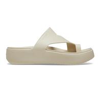 Crocs Getaway Platform Toe Loop, Sandali Donna, Sandstone, 37/38 EU