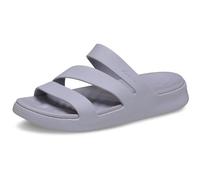 Crocs Getaway Sandali bassi da donna, con cinturino, colore: malva mista, 37, Nebbia Malva, 36/37 EU