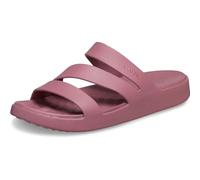 Crocs Getaway Strappy, Sandali Donna, Cassis, 34/35 EU