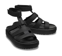 Crocs Gladiatore di Brooklyn Luxe, Nero/nero, 38 EU