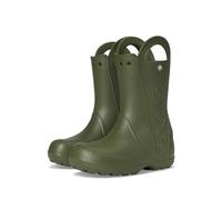 Crocs Handle It Rain Boot K, Stivali Unisex - Bambini e Ragazzi, Army Green, 30/31 EU