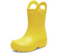 Crocs Handle It Rain Boot K, Stivali in gomma Unisex - Bambini e ragazzi, Yellow, 38/39 EU