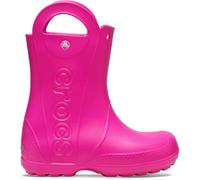Crocs - Handle It Rain Boot Kids - Stivali di gomma US J3 | EU 34|35 fuchsia