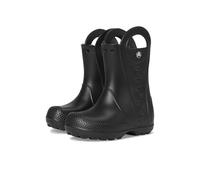 Crocs Handle It Rain Boot T, Stivali Unisex - Bambini e Ragazzi, Nero, 25/26 EU
