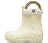 Crocs Handle It Rain Boots (Toddler/Little Kid), Stivali in Gomma, Crema al Burro, 31 EU
