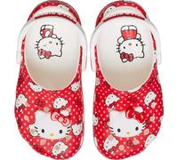 Crocs Hello Kitty Red Classic Clog T, Zoccoli Unisex - Bambini e Ragazzi, Multicolore, 20/21 EU