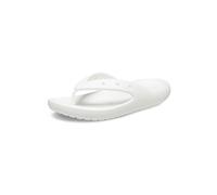 Crocs Infradito classiche unisex 2.0, Scarpe Sandali per donna e uomo, bianco, numeric_6 US