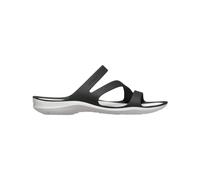 Crocs - Infradito da donna resistenti all'acqua - Swiftwater Sandal W Black/White per Donne - Taglia 37-38 - Nero