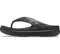 Crocs Infradito Sloane con zeppa impreziosita | Sandali da donna, Glitter nero., 4