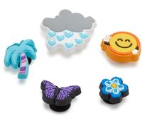 Crocs 5-Pack Nature Shoe Charms | Jibbitz for, Ciondoli per Scarpe Unisex-Adulto, Estate Fredda, 5 Pack