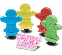Crocs Jibbitz x Hasbro-Confezione da 5 ciondoli per scarpe da gioco da tavolo, Candyland, 5 Pack