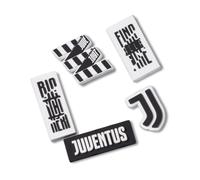Crocs Juventus 5 Pack, Charm Decorativi per Scarpe Unisex, Multicolor