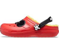 Crocs Kids' Classic Lined Disney Clog Minnie Shoes, Mickey Mouse, 7 US Unisex Toddler