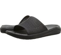 Crocs Literide Slide Unisex - Adulto Slide, Diapositive, Black Slate Grey, 48/49 EU