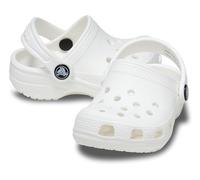 Crocs Littles Clog, Zoccoli Unisex - Bambini e Ragazzi, Bianco, 17/19 EU