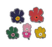Crocs Marimekko5 Pack, Ciondoli per Scarpe Unisex-Adulto, Multicolore, Taglia Unica