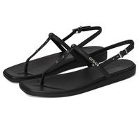 Crocs Miami Studded Thong Flip, Infradito Donna, Nero, 41/42 EU