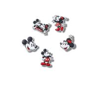 Crocs Mickey And Minnie PVC 5 Pack, Charm Decorativi per Scarpe Unisex-Adulto, Multicolore, Taglia Unica