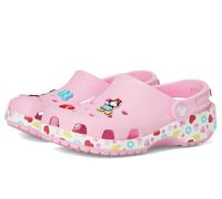 Crocs Mickey Friends Minnie Classic Clog K, Zoccoli Unisex - Bambini e Ragazzi, Multicolore, 32/33 EU