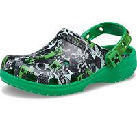 Crocs Minecraft Classic Clog K, Zoccolo Unisex - Bambini e Ragazzi