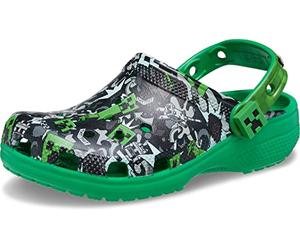 Crocs Minecraft Classic Clog K, Zoccolo Unisex - Bambini e Ragazzi