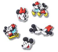 Crocs Minnie Mickey Cute 5 Pack, Charm Decorativi per Scarpe Unisex-Adulto, Multicolore, Taglia Unica