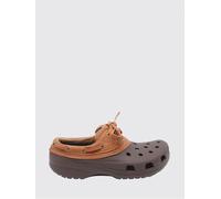 CROCS Mules Classic Boat in EVA e pelle vegana 9 Marrone