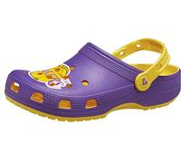 Crocs X NBA Los Angeles Lakers Classic Clog men Sandals & Slides purple|yellow in taglia:41-42