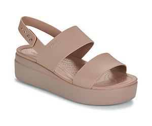 Crocs Sandali bassi Brooklyn Low Wedge in Beige 37 / 38