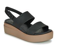 Crocs Sandali bassi CROCS BROOKLYN LOW WEDGE W in Nero 39 / 40