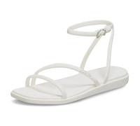 Crocs Sandali bassi da donna Miami con cinturino alla caviglia, gesso, 37, Gesso., 36/37 EU